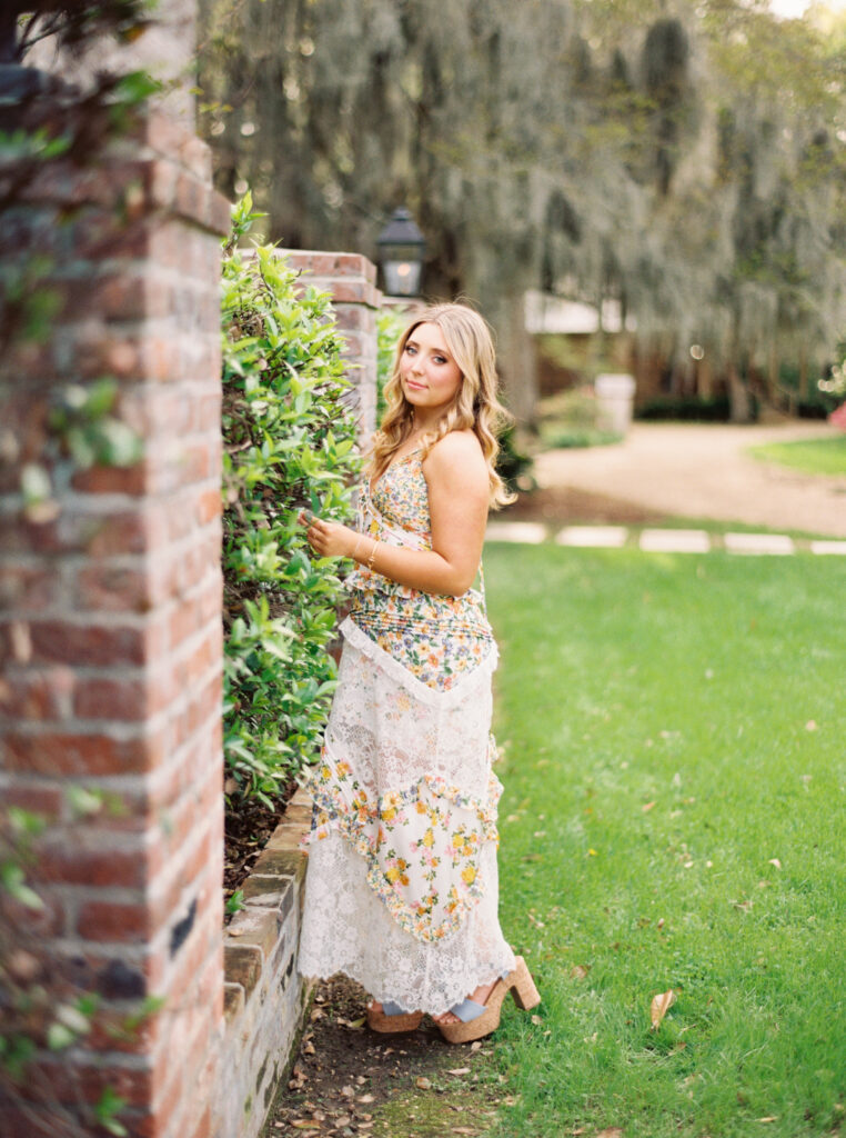 Senior portrait| Photos of The Myrtles Plantation in Saint Francisville, LA, photographed by Morgan Alysse Photography.