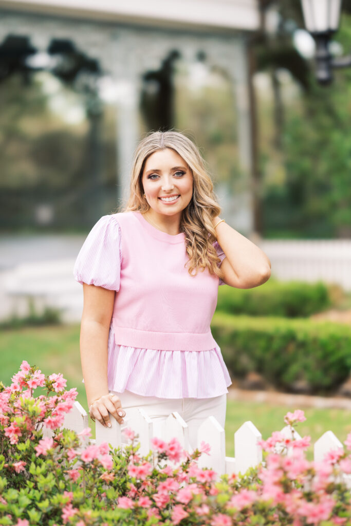 Senior portrait| Photos of The Myrtles Plantation in Saint Francisville, LA, photographed by Morgan Alysse Photography.