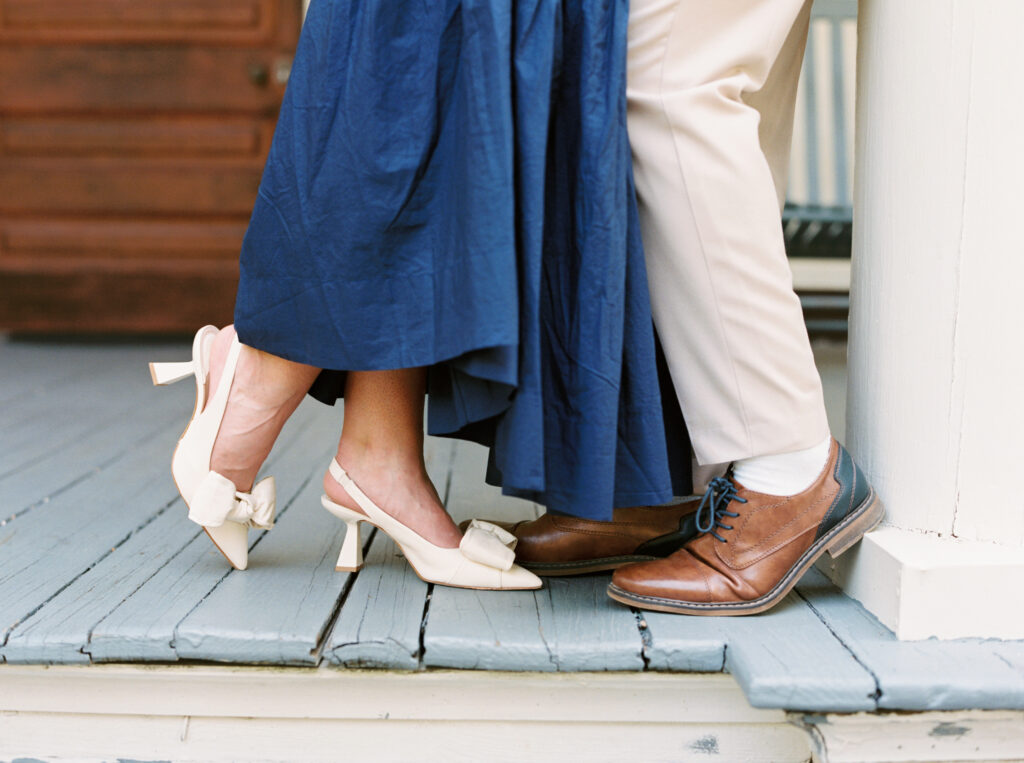 Romantic Rosedown Plantation engagement session in Saint Francisville, Louisiana, shot by Morgan Alysse Photography.