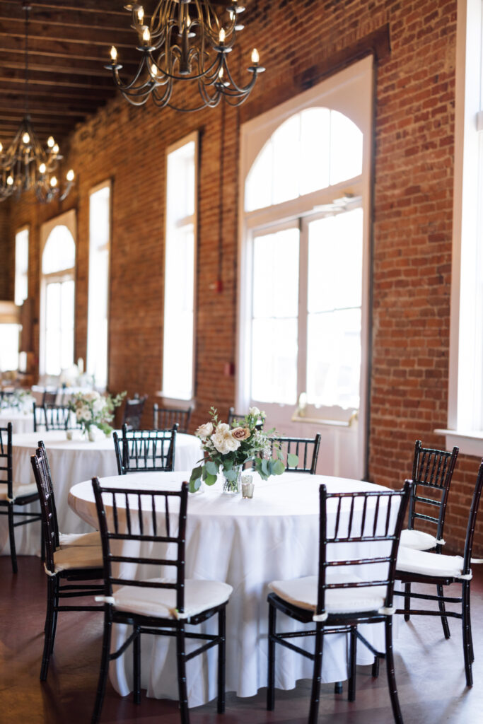 Wedding reception at Wolff Banquets & Receptions captured by Morgan Alysse Photography