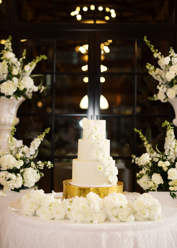 Elegant reception setup inside the barrel vault at Bayou Rum Distillery