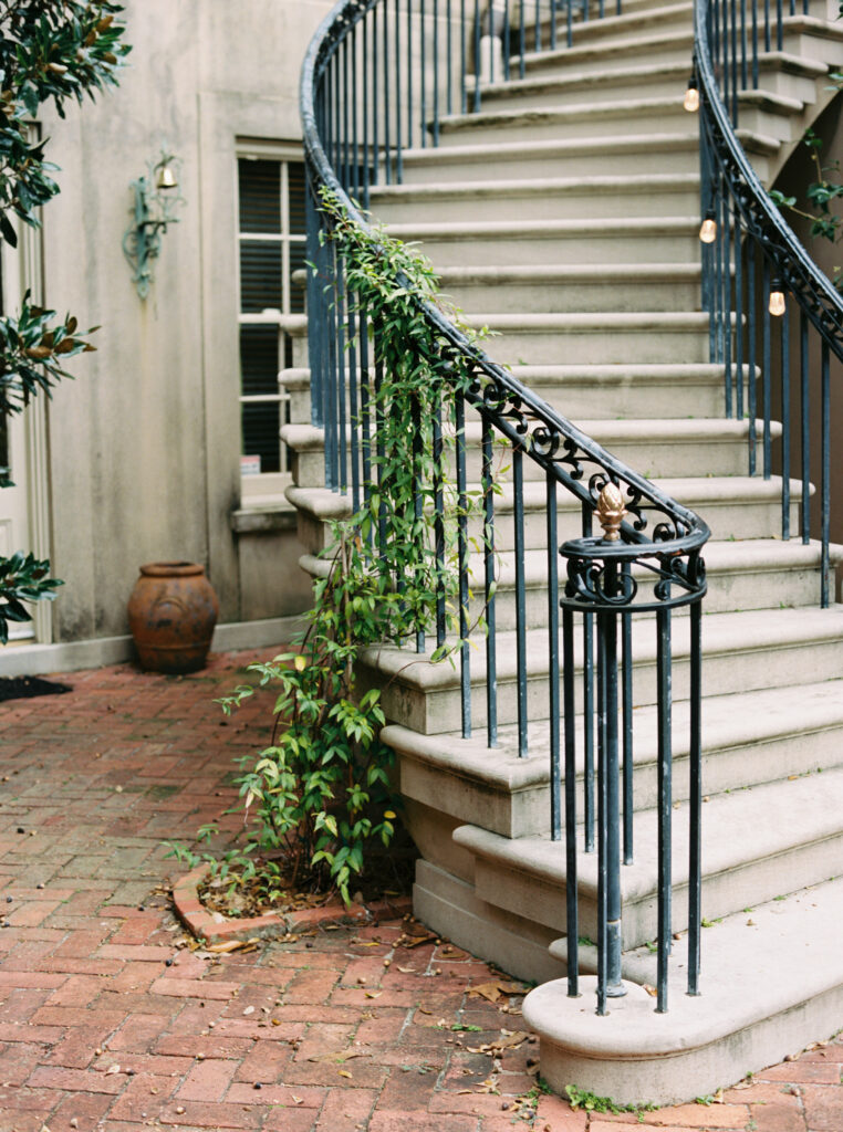 Timeless wedding photography at Longue Vue House and Gardens in Louisiana.